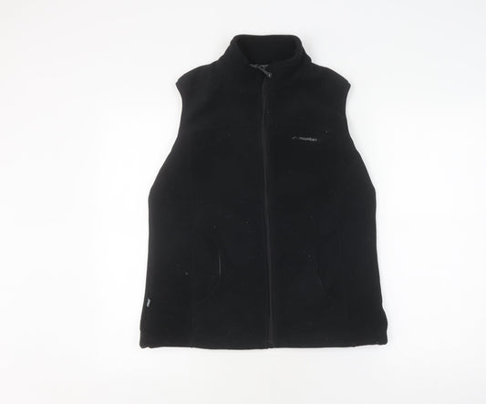 Mountainlife Women's Black Fleece Waistcoat Size 12