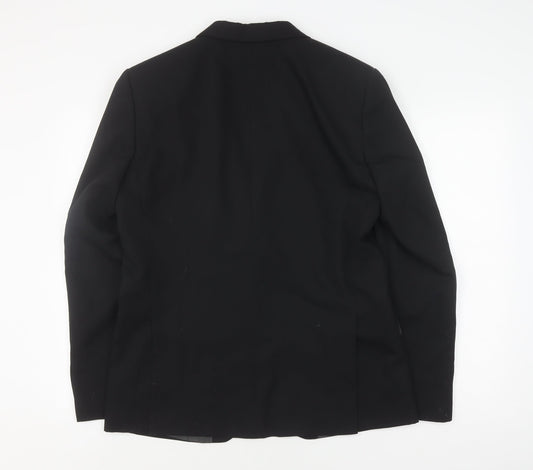 Marks and Spencer Men's Black Blazer, 40R, Formal