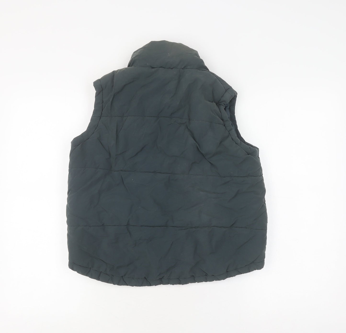 Jackpot Grey Women's Waistcoat Size 0 Zip Classic Style