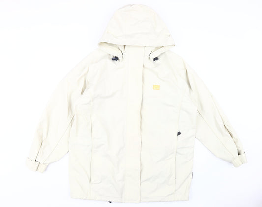 Trespass Men's Beige Waterproof Parka Jacket M