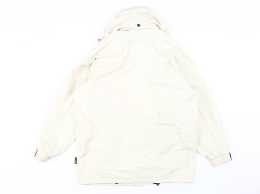 Trespass Men's Beige Waterproof Parka Jacket M