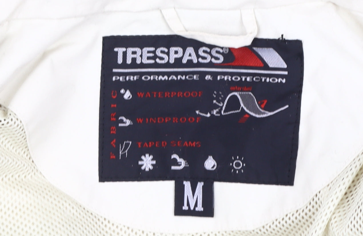 Trespass Men's Beige Waterproof Parka Jacket M