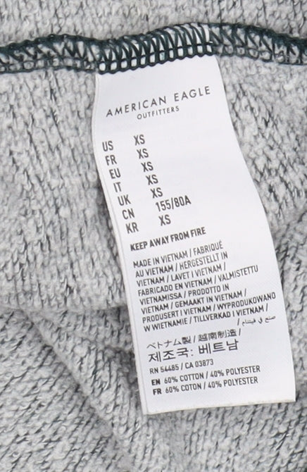 American Eagle Women's Green XS Pullover Sweatshirt