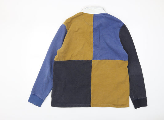 Crew Clothing Men's Multicoloured Sweatshirt L Logo