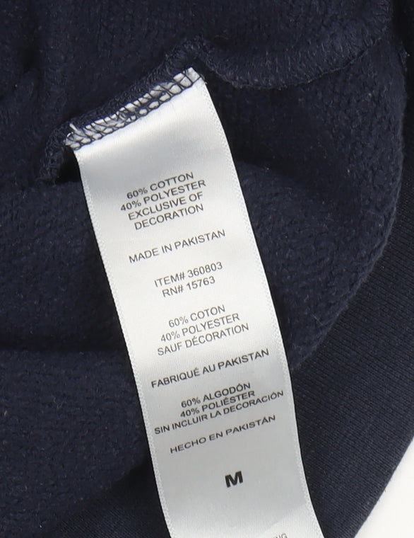 Champion Men's Blue Pullover Sweatshirt M