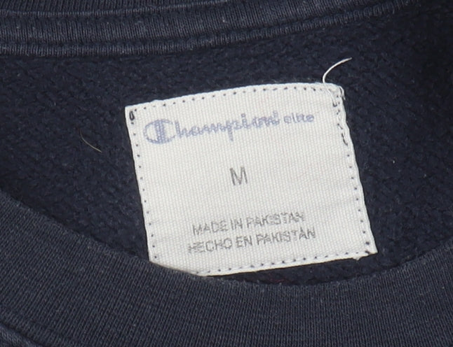 Champion Men's Blue Pullover Sweatshirt M