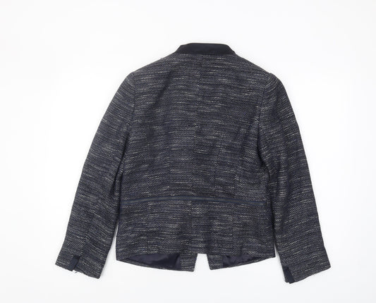 Marks and Spencer Women’s Blue Tweed Blazer Size 12