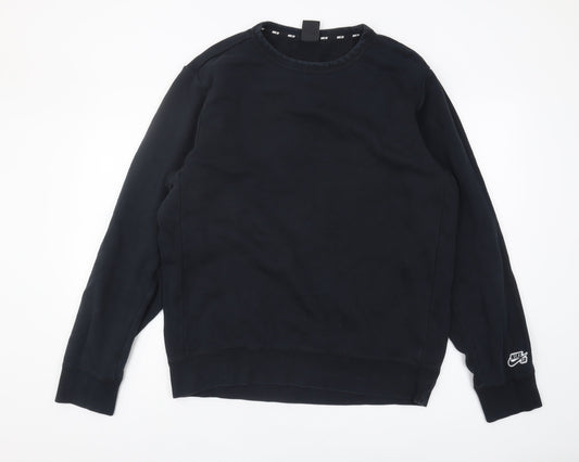 Nike Men's Black Pullover Sweatshirt L Skateboarding