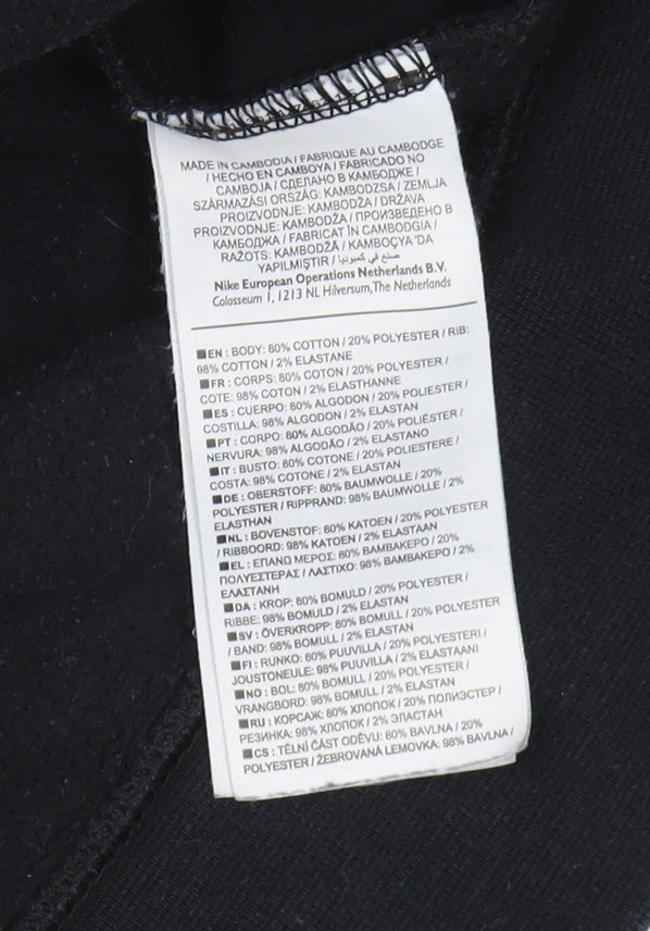 Nike Men's Black Pullover Sweatshirt L Skateboarding