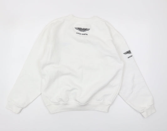 Uneek White XS Sweatshirt Unisex Adults Pullover