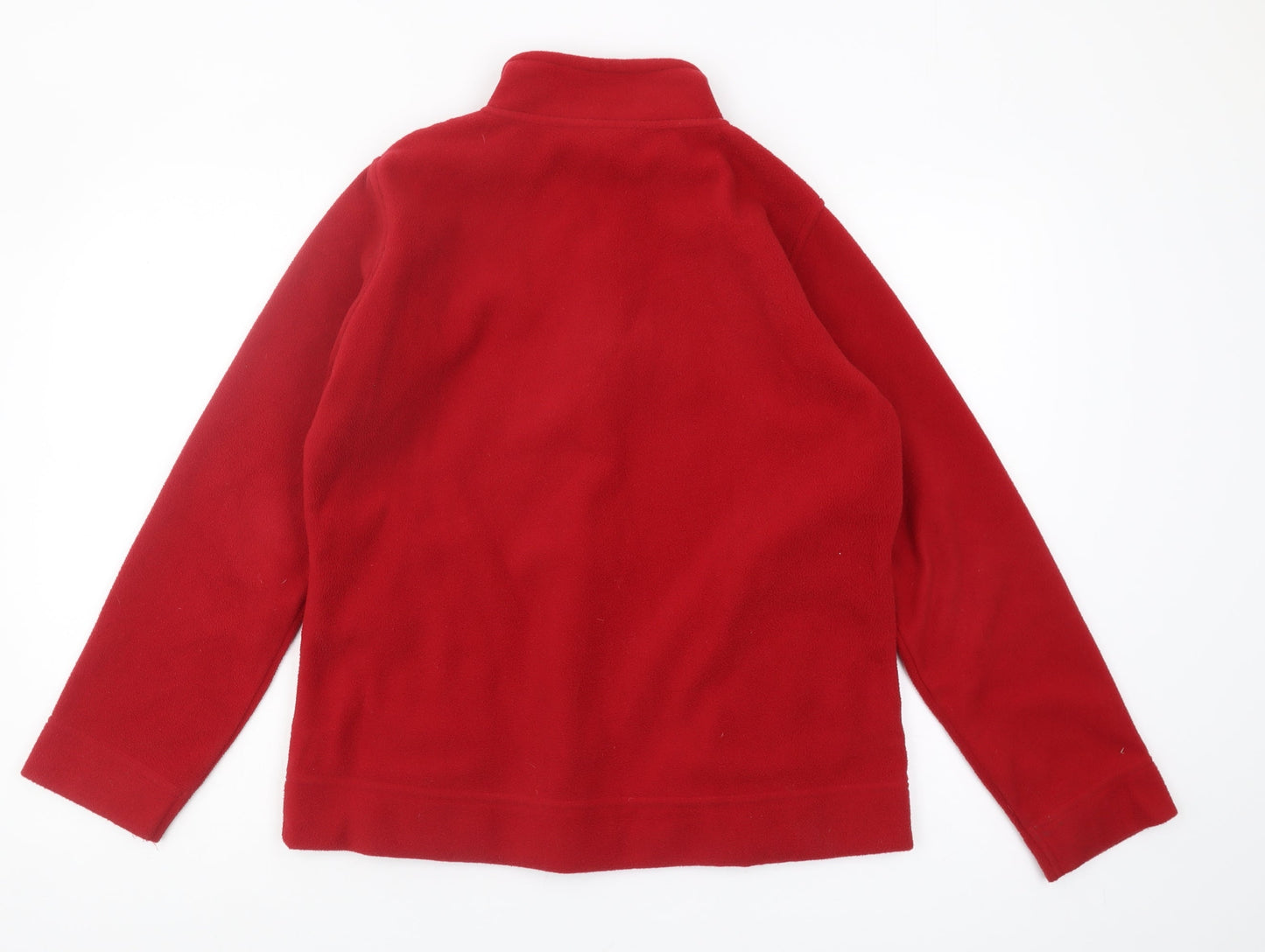 Isle Women's Red Fleece Jacket M Casual Style