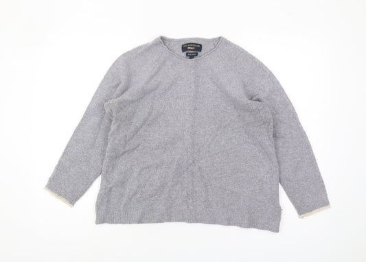 Paul Costelloe Grey Wool Blend Women's XL Pullover
