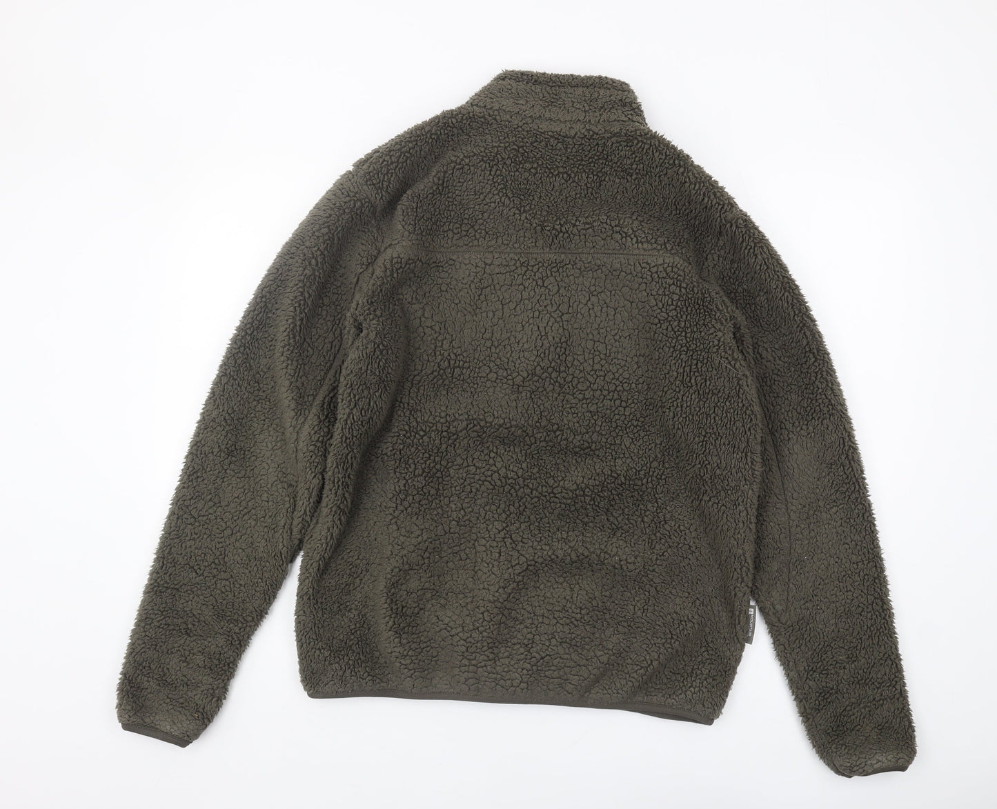 Mountain Warehouse Men's Brown Fleece Pullover Sweatshirt S