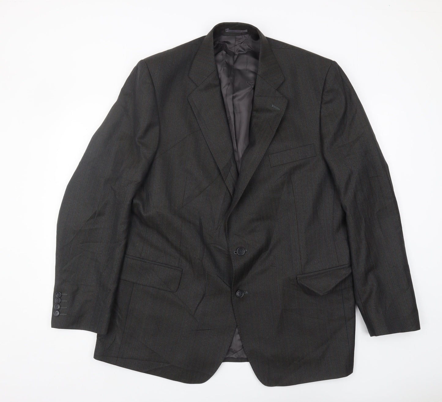 Magee Men's Grey Wool Blazer 46L - Formal Jacket