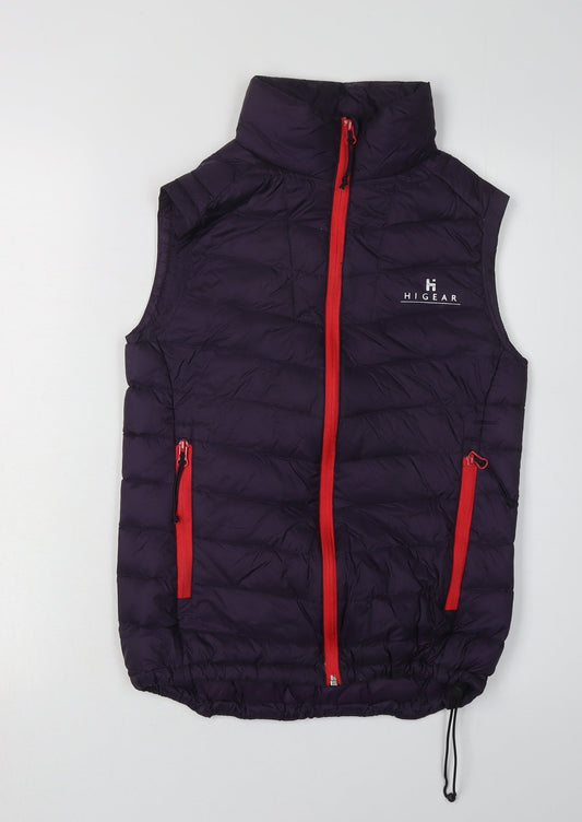 Hi Gear Women’s Purple Puffer Waistcoat Size 6