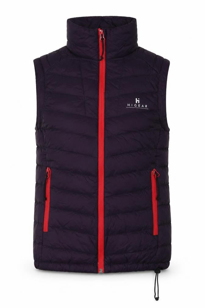 Womens UK Size 6  Hi Gear Purple Polyamide Waistcoat