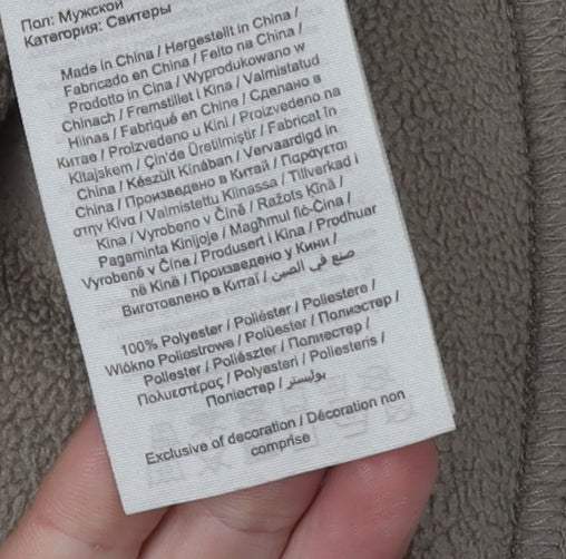 Jack & Jones Men's Beige Fleece Sweatshirt M