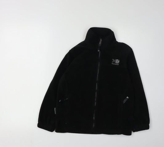 Karrimor Boys Black Full Zip Jacket, Size 11-12 Years, Outdoor
