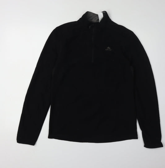 Decathlon Men's Black M Pullover Sweatshirt