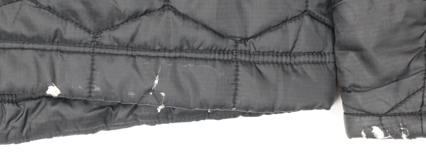 Timberland Women's Black Puffer Jacket S Casual