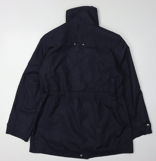 ISLE Women's Blue Long Jacket, Size 14, Casual