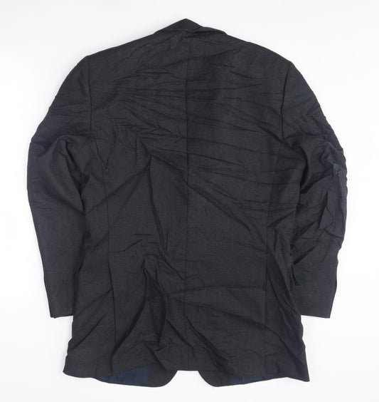 Roderick Charles Men's Black Blazer Jacket 38R