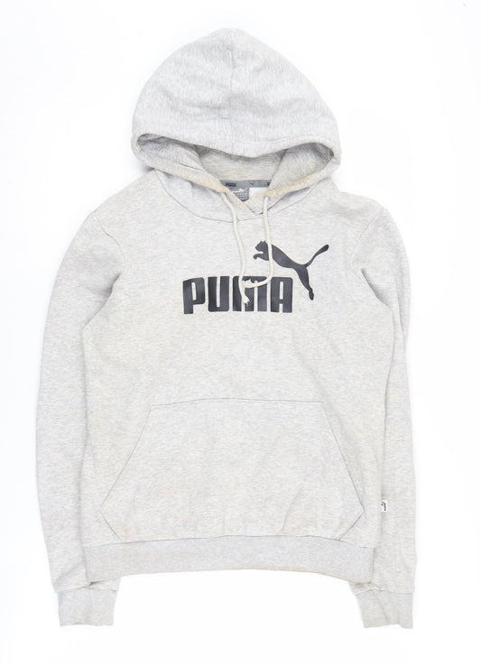Puma Women's Grey Pullover Hoodie Size 12