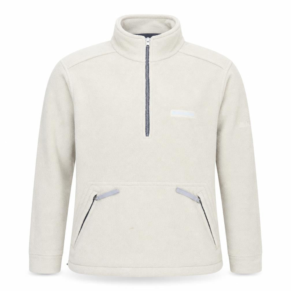 Mens UK S Regular Karrimor Beige 1/4 Zip Sweatshirt