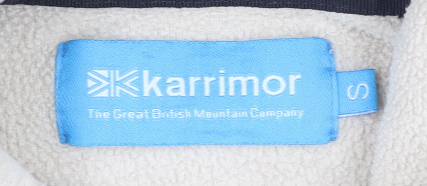 Karrimor Men's Beige Fleece 1/4 Zip Sweatshirt, Size S
