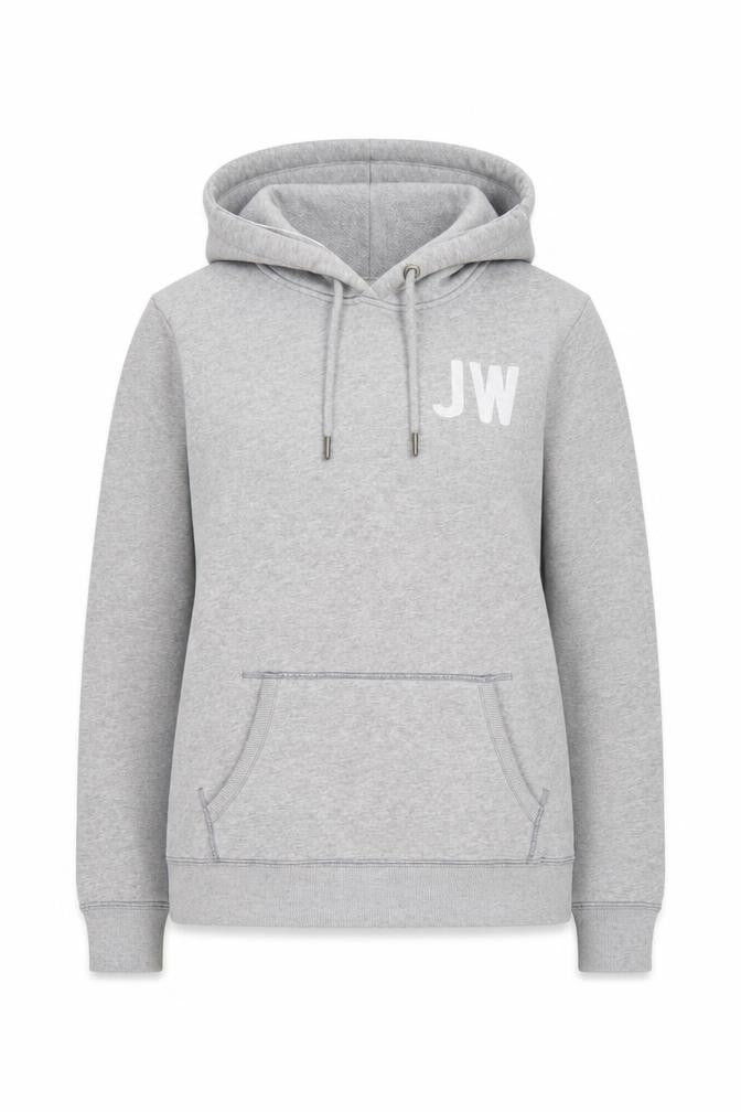 Womens UK 12 Regular Jack Wills Grey Pullover Hoodie
