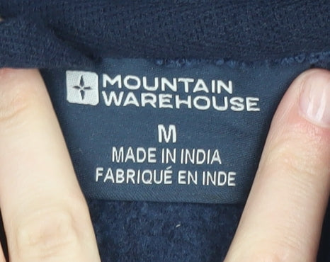 Mountain Warehouse Men's Blue Fleece Jacket M Casual