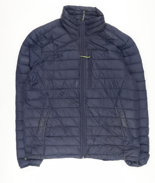 TOG24 Men's Blue Puffer Jacket L