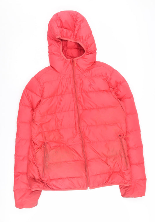 Jack Wolfskin Women's Red Puffer Jacket L