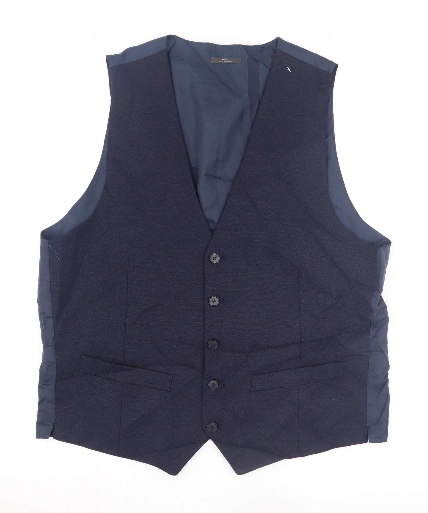 Marks and Spencer Men's Blue 41-43 Waistcoat, Elegant