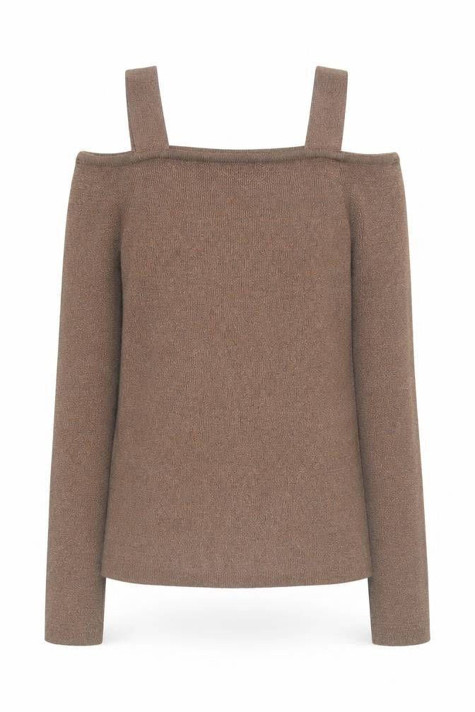 Marks and Spencer Women's Brown Knit Jumper, Size 10