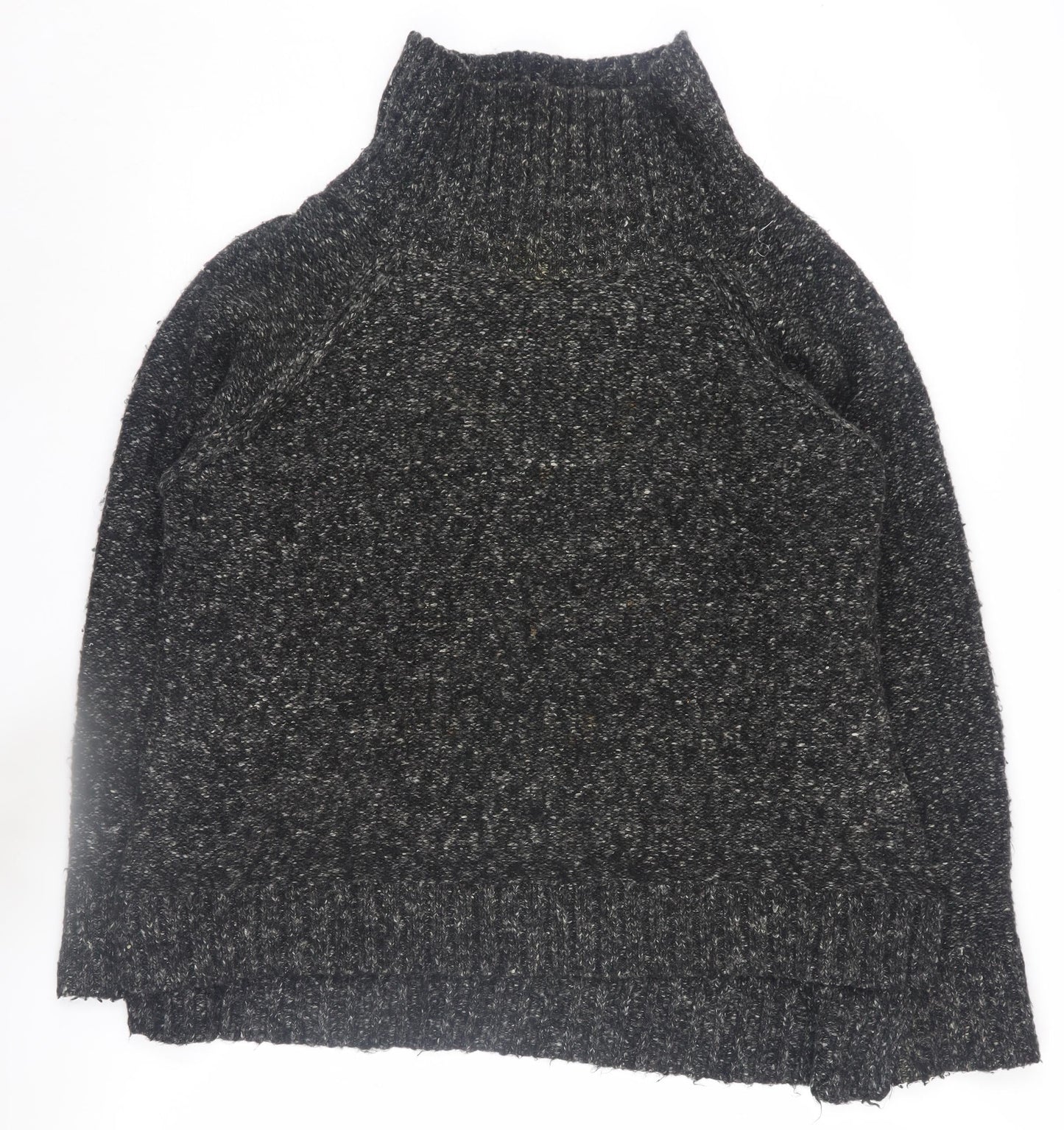 H&M Women's Black High Neck Jumper S