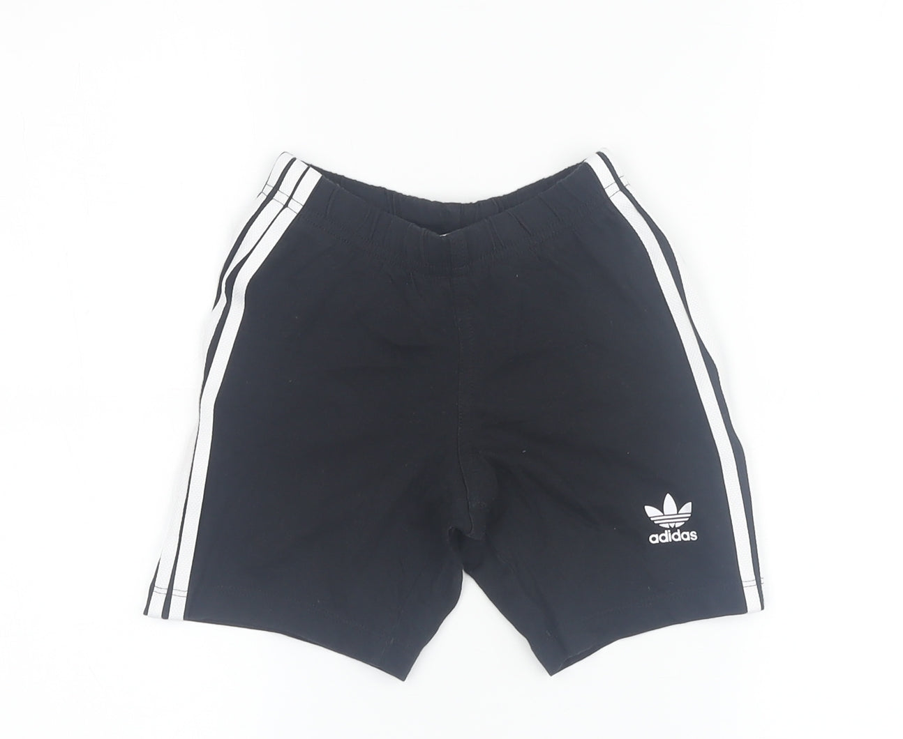 Adidas Boys Black Athletic Shorts, 2-3 Years, Activewear