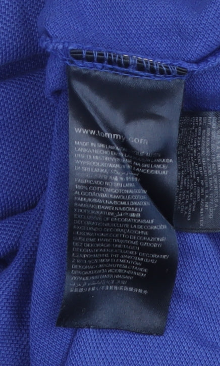 Tommy Hilfiger Blue Men's Polo L Slim Fit
