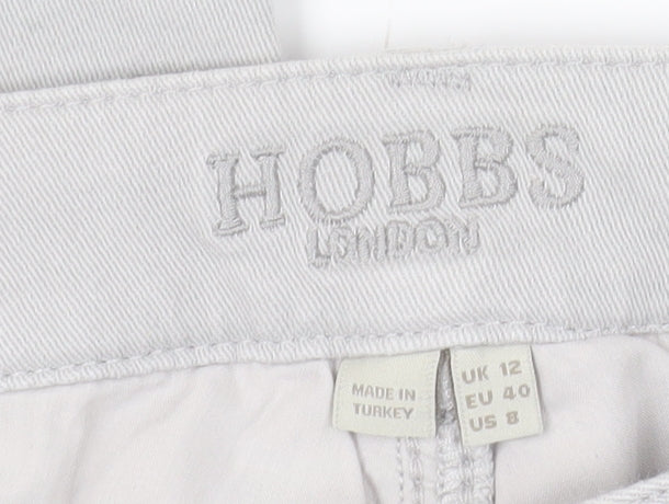 Hobbs Women's Grey Jeans Size 12 Light Wash