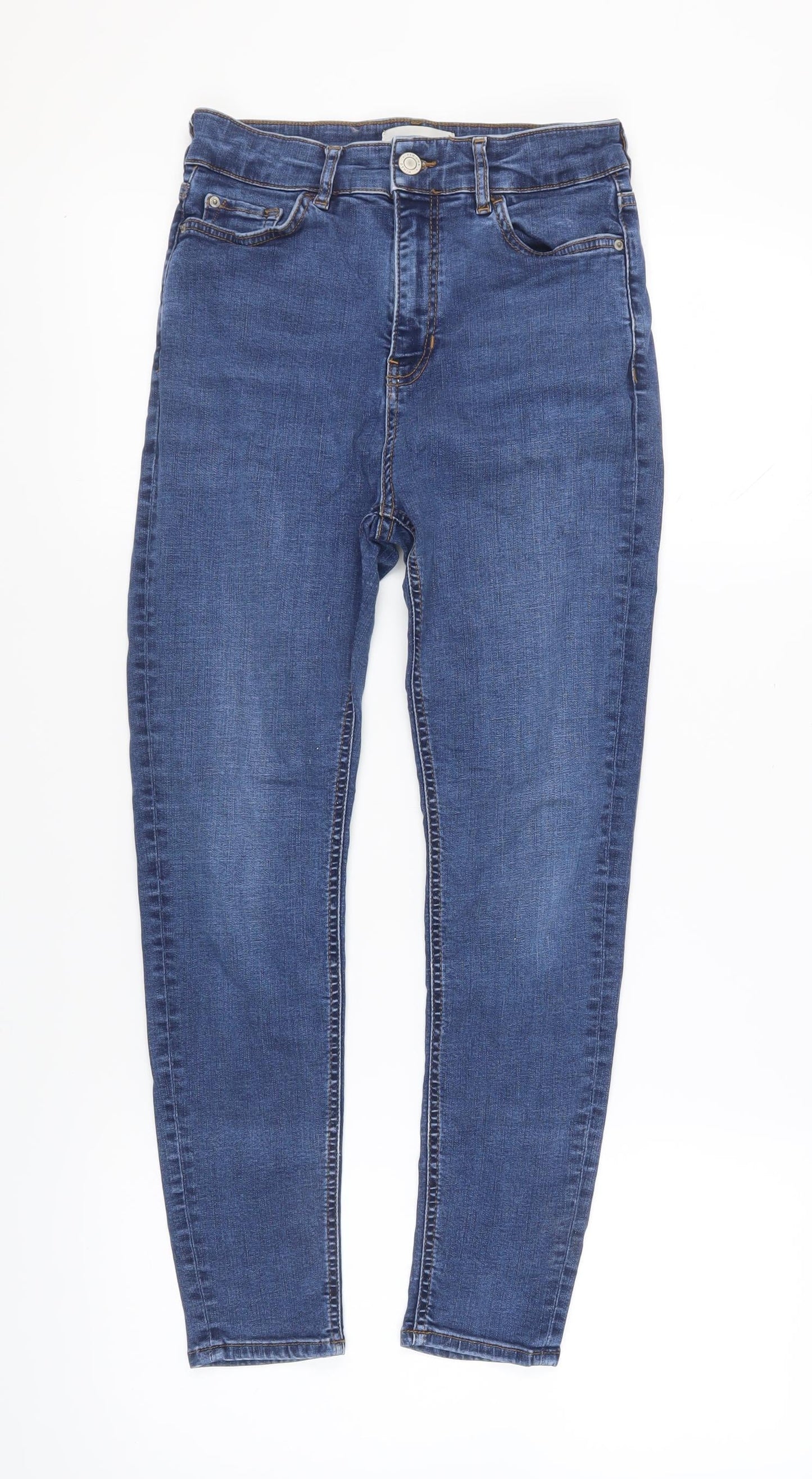 Marks and Spencer Women's Blue Skinny Jeans Size 10