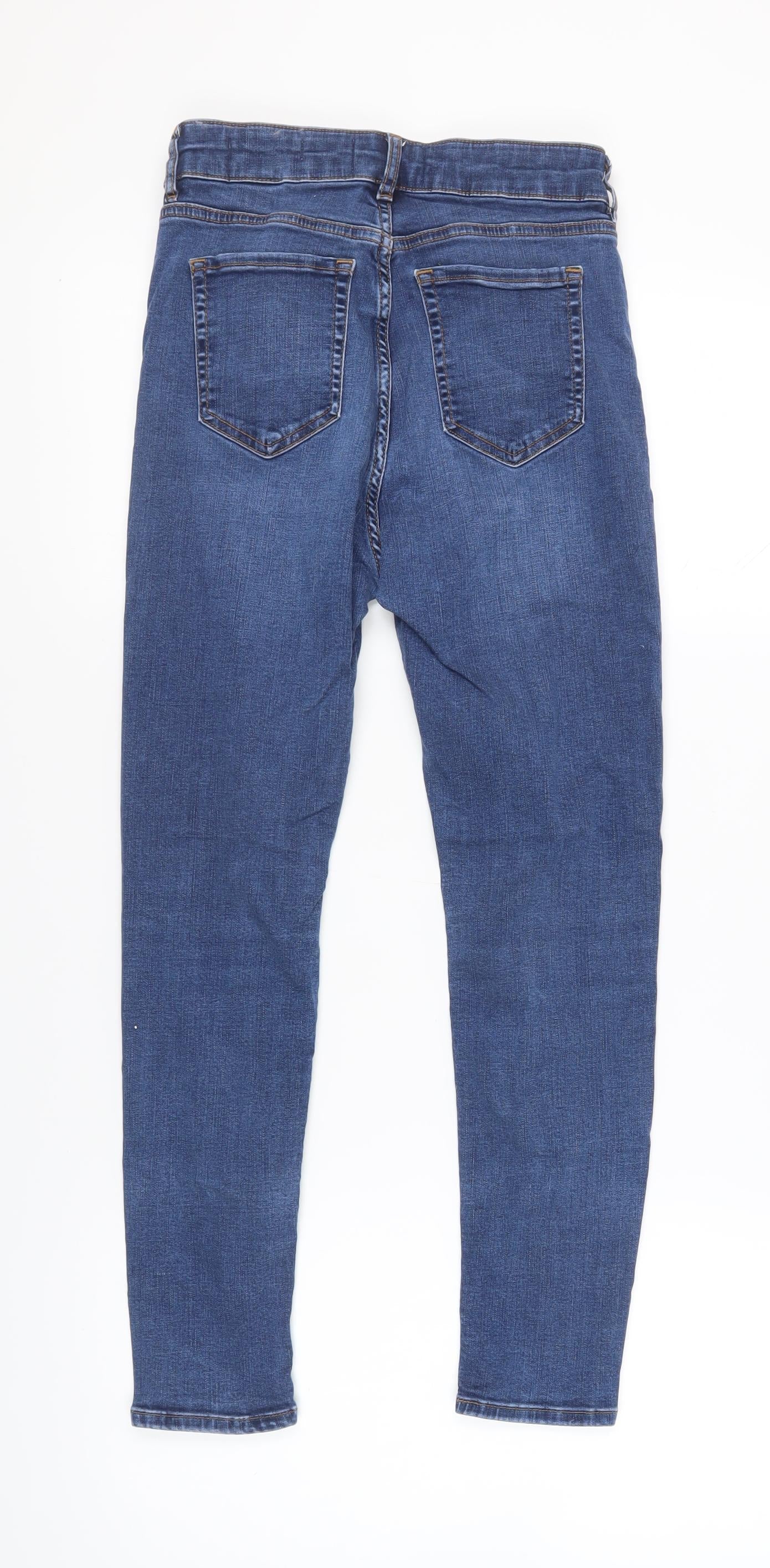 Marks and Spencer Women's Blue Skinny Jeans Size 10