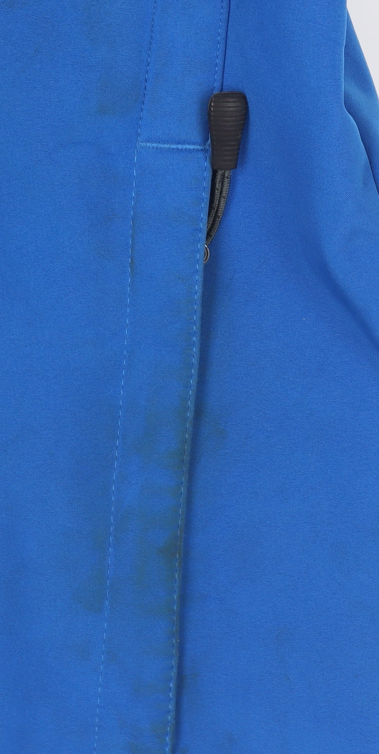 TOG24 Men's Blue Windbreaker Jacket, Size L, Hooded