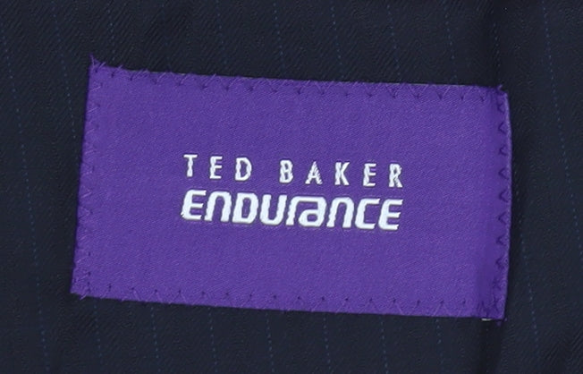 Ted Baker Men's Navy Blazer, Classic Fit, Wool Blend 38R