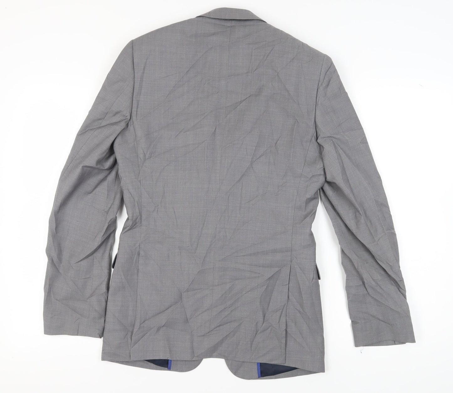 Topman Grey Men's Blazer 34R Business Suit Jacket