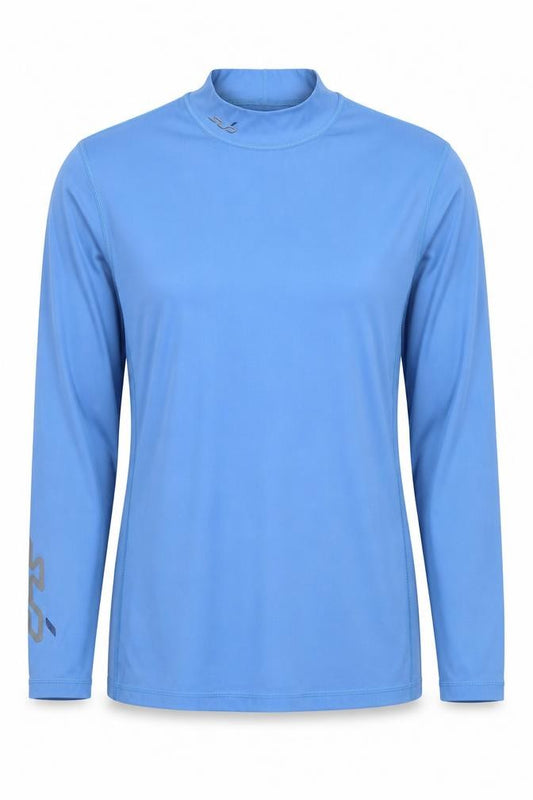 SLJ Women Blue Long Sleeve Performance Top L