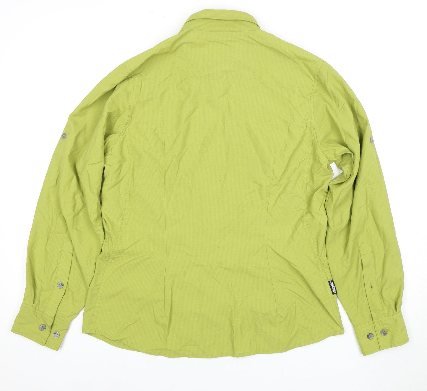 Haglöfs Women's Green L Lightweight Button-Up Shirt