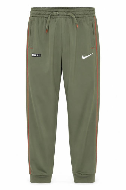 Nike Boys Green Track Pants M Athletic Fit