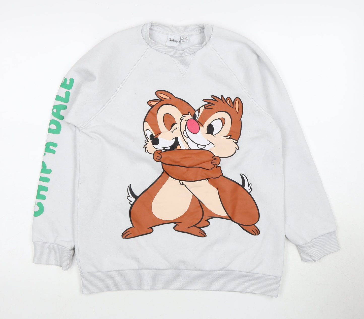 Disney Teens White Chip 'n' Dale Sweatshirt - Size 12