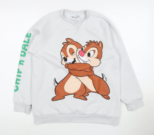 Disney Teens White Chip 'n' Dale Sweatshirt - Size 12