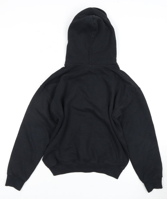 Gildan Boys Black M Pullover Hoodie with Logo